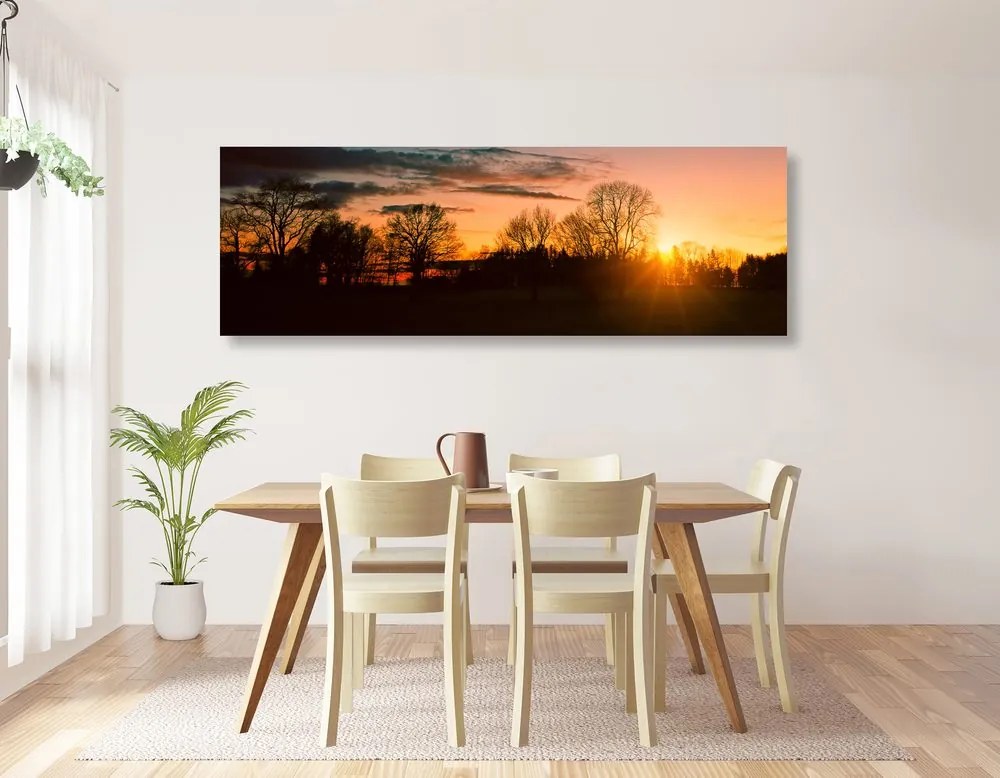 Quadro su tela – Splendido tramonto