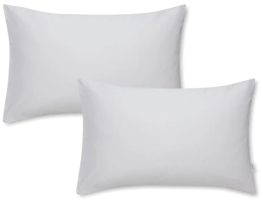 Federe per cuscino in set in raso di cotone 2 pz 50x75 cm Cotton Sateen – Bianca