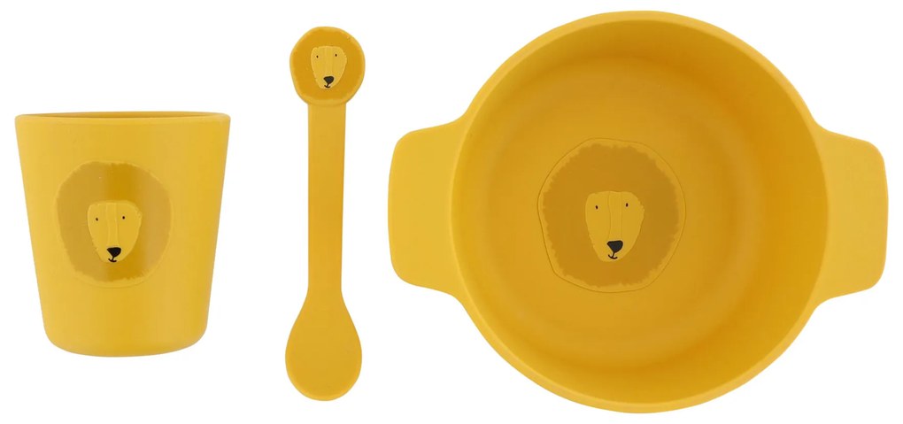 Set da tavola in silicone Mr. Lion