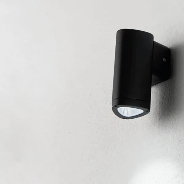 Applique RAV per esterni in alluminio verniciato NERO Piccolo