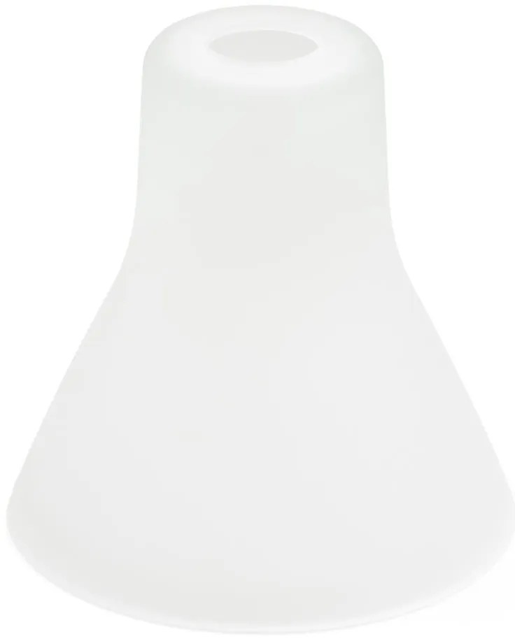 Vetro di ricambio per lampadario E27 diametro 20 cm bianco