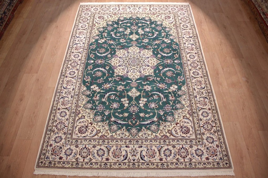 Nain Tappeto 210 x 310 (Iran) Annodato A Mano