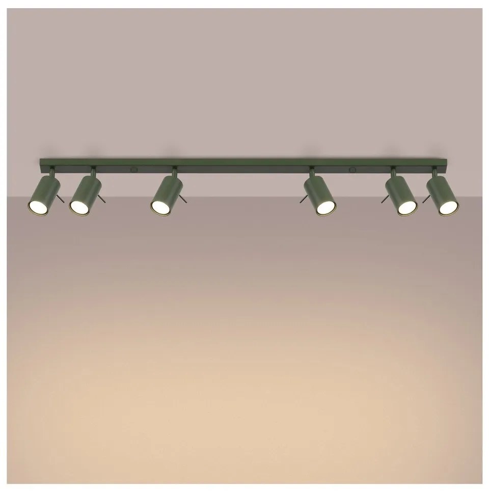 Faretto verde 6x117 cm Etna – Sollux