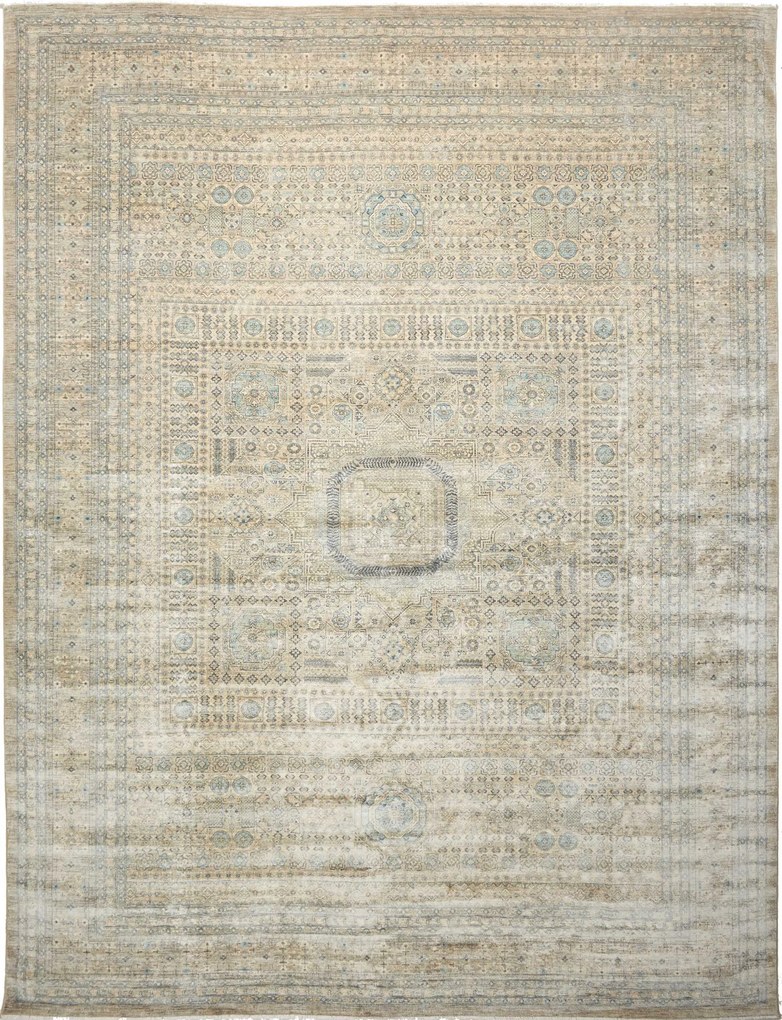 Mamluk Tappeto orientale 410x310 (Pakistan) Annodato A Mano