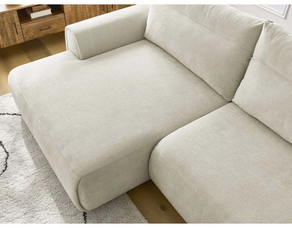 Divano angolare beige Aden – Bobochic Paris