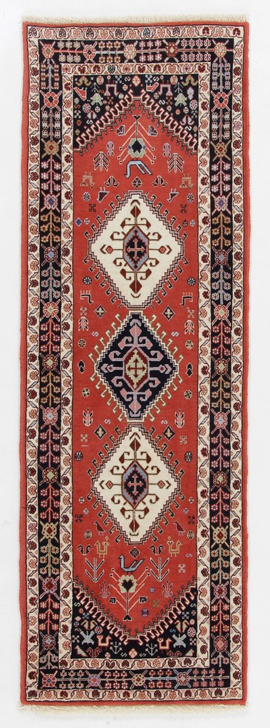 Gashghai Tappeto persiano 200x60 (Iran) Annodato A Mano
