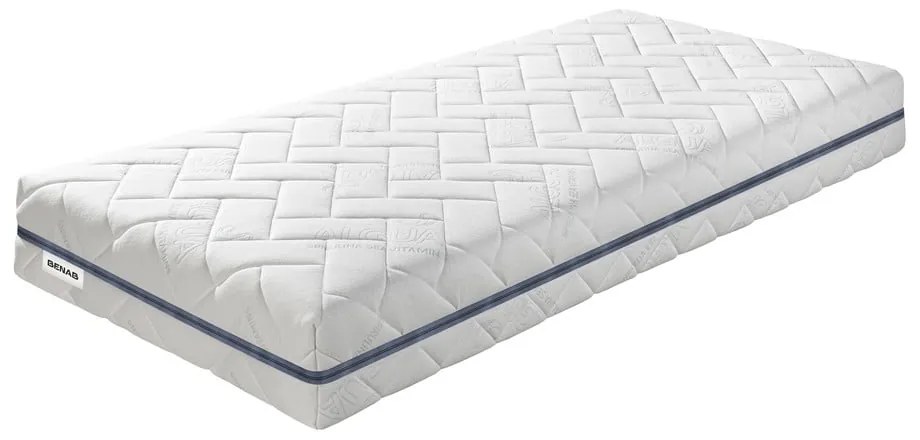 Materasso bifacciale in schiuma dura/media 120x200 cm BonRelax HR BIO - BENAB