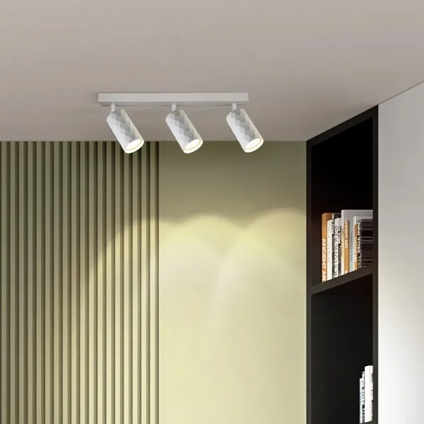 Brilagi - Faretto dimmerabile LED RGBW SELE DIAMANT 3xGU10/6,5W/230V Wi-Fi bianco