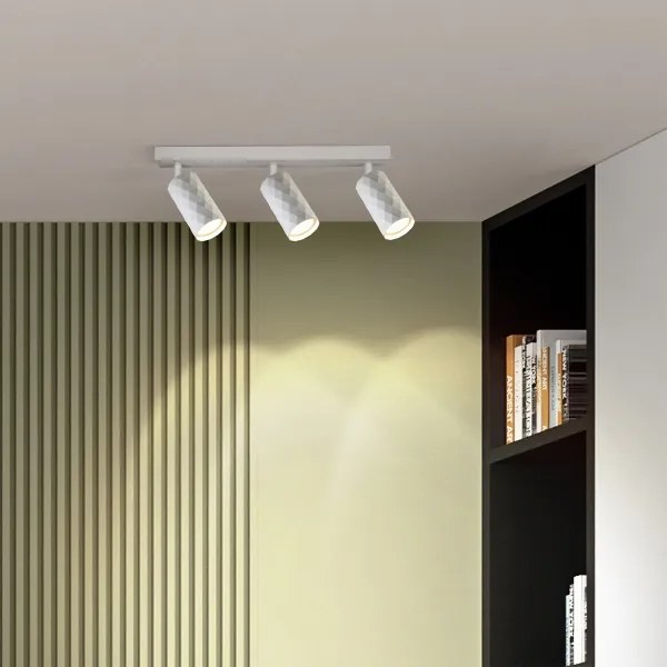 Brilagi - Faretto dimmerabile LED RGBW SELE DIAMANT 3xGU10/6W/230V Wi-Fi bianco