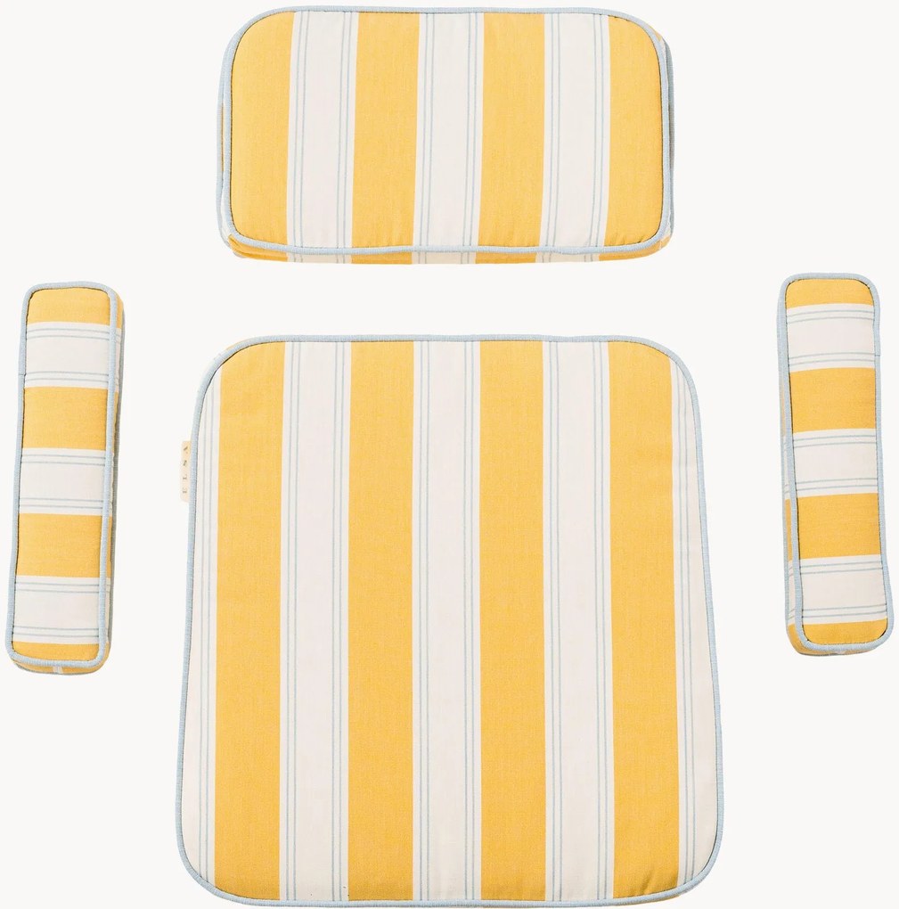 Set di 4 cuscini per sedia da pranzo Waterhouse