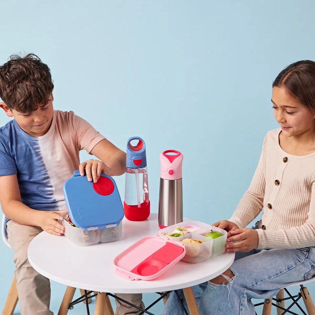 Box porta merenda medio – flamingo fizz