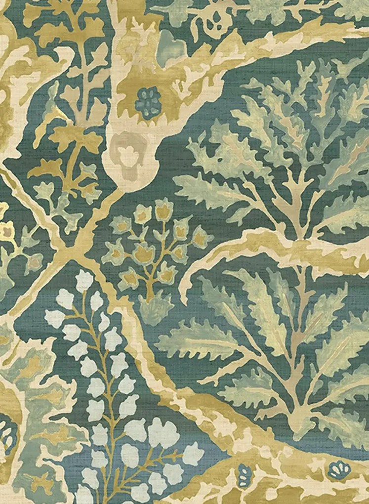 Lewis & Wood Carta da parati Alhambra 50 - Verdure