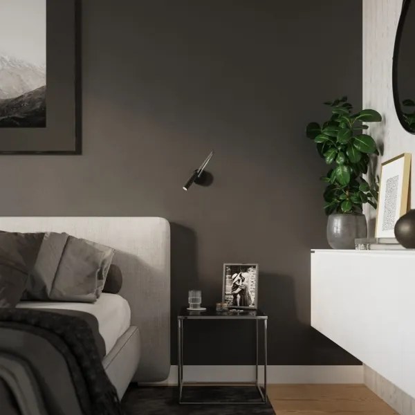 Sollux SL.0910 - Lampada flessibile piccola AXIL 1xG9/12W/230V nero