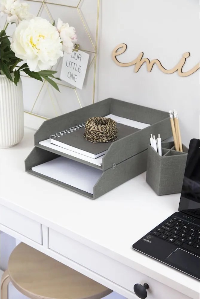 Organizer in cartone per documenti in set da 2 Hakan - Bigso Box of Sweden