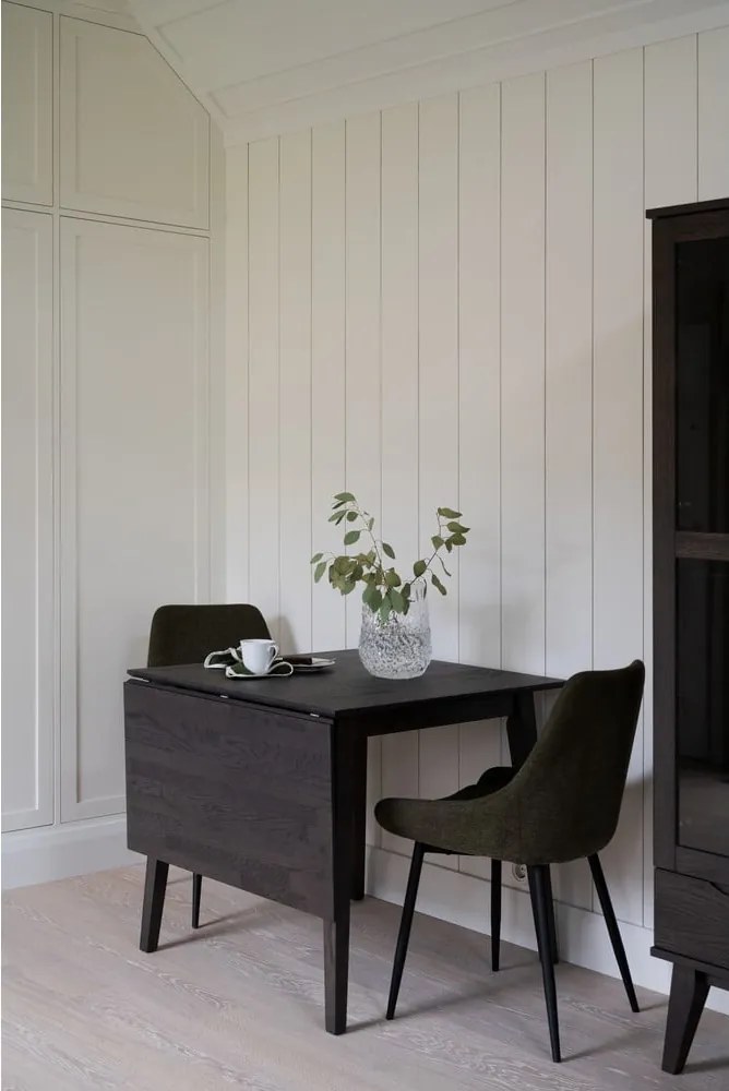 Tavolo da pranzo pieghevole in legno di quercia 80x80 cm Filippa - Rowico