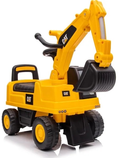 Bici a spinta scavatore CAT 2xAA giallo/nero