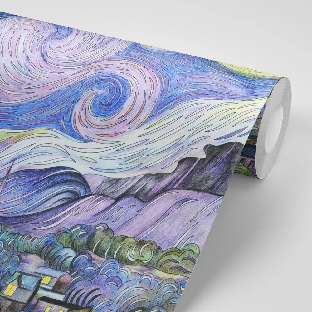 Carta da parati – Notte stellata - Vincent van Gogh