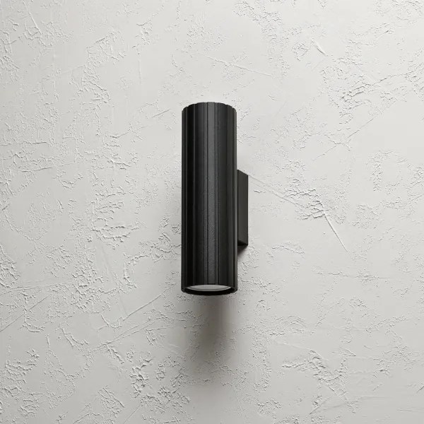 Brilagi - Lampada da parete CRISPINA 2xGU10/10W/230V 20 cm nera