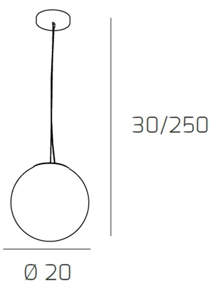 Sospensione Contemporanea Target Metallo Cromo Vetro Cromo E Trasp 1 Luce E14