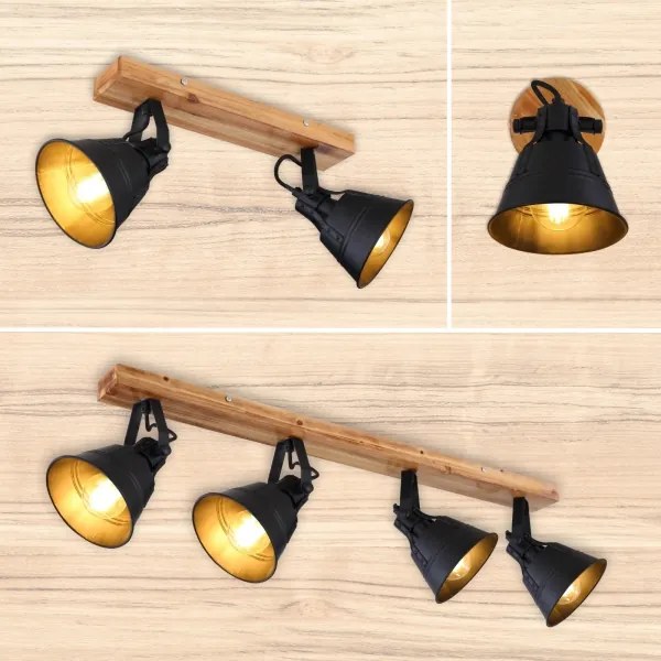 Globo 15466S-1 - Faretto da parete GÜNTHER 1xE27/60W/230V