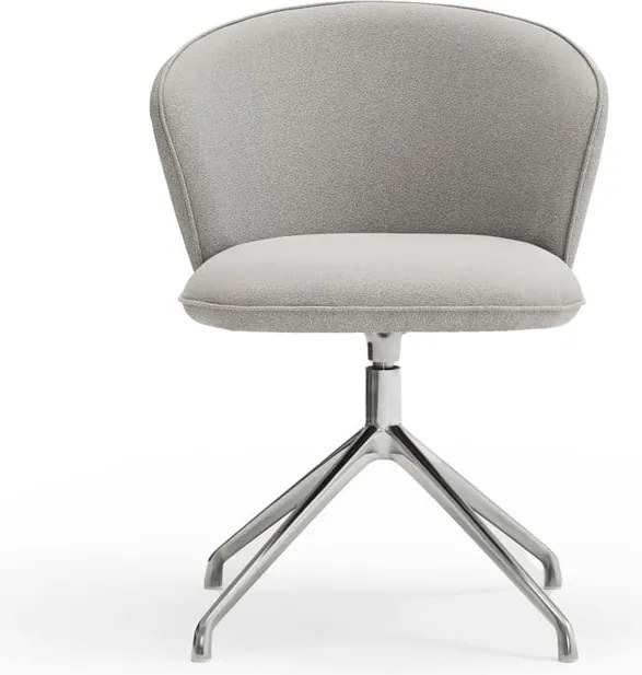 Set di sedie da pranzo grigio chiaro in imbottito 2 pz Add – Teulat