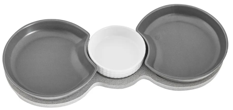 Set di 3 ciotole da portata con vassoio , 38 x 16,5 cm Yin&amp;Yang - Villa Altachiara