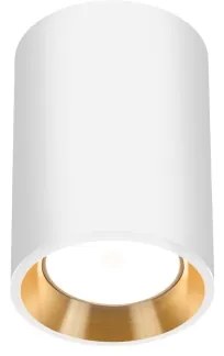 Faretto CHLOE 1xGU10/35W/230V rotondo bianco/oro