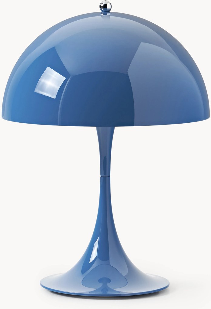 Lampada da tavolo portatile a LED con luce regolabile Panthella 250, Design Verner Panton