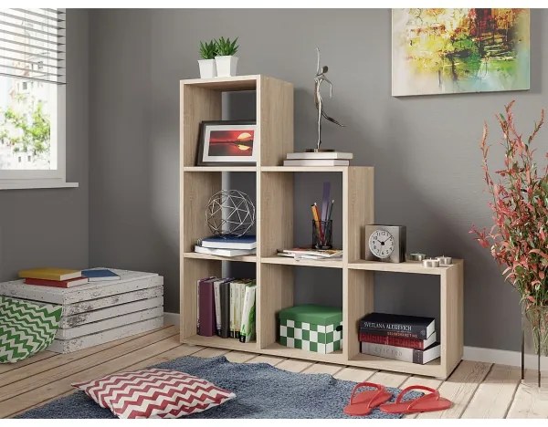 Libreria TRIO 108x105 cm marrone