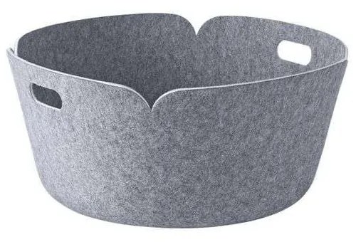 Muuto - Restore Round Cestino Grey Melange Muuto