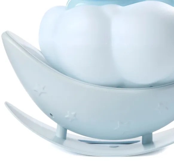 ONLI - LED Luce notturna ricaricabile per bambini NUVOLINA LED/2,5W/5V coniglietto/blu