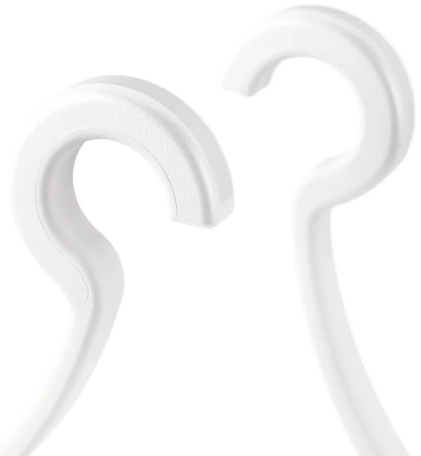 Mensola in plastica bianca sospesa per il bagno Flex - Umbra