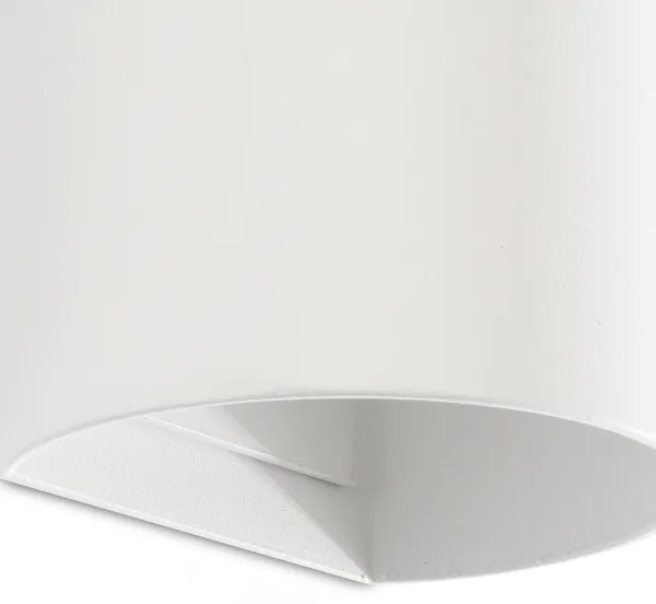 FARO 40538 - Applique SOLE 2xGU10/8W/230V bianco arrotondato