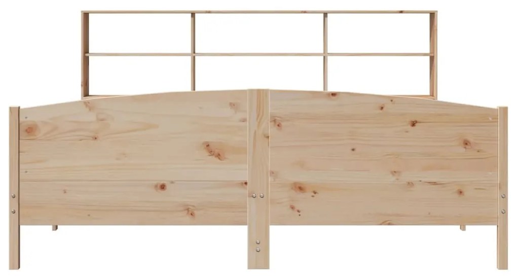 Letto libreria senza materasso 180x200 cm in legno di pino