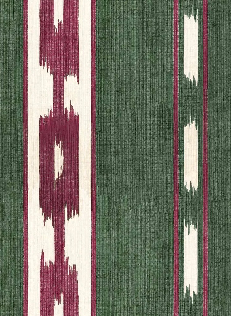 Coordonne Carta da parati Kente - Green