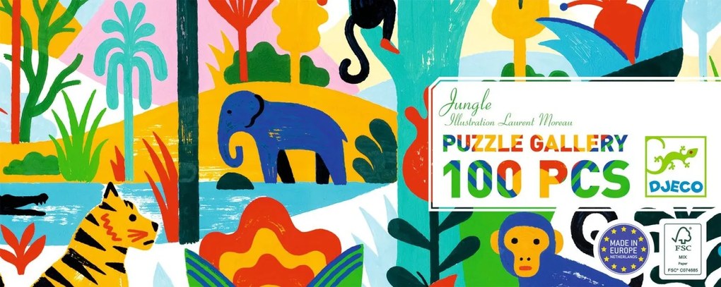 Puzzle - Giungla - 100 pz