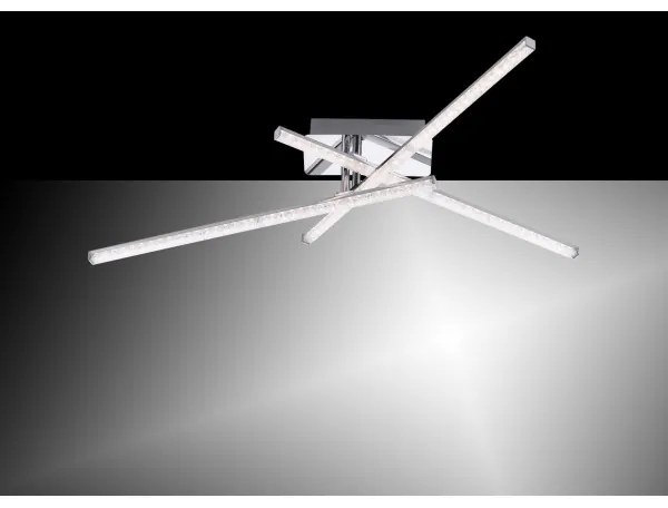 Leuchten Direkt 11293-17 - Lampadario LED da superficie SIMON 3xLED/5W/230V cromo luminoso