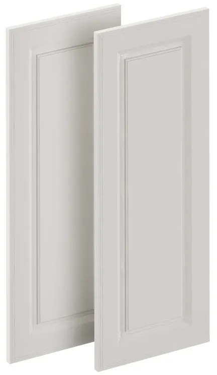 Anta per pensile alto, angolare interno DELINIA ID Oxford L 30 x  H 77 cm grigio opaco