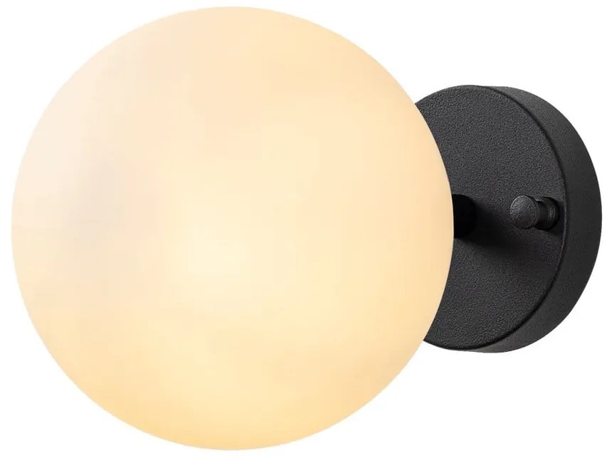 Lampada da parete bianca e nera ø 15 cm Atmaca - Opviq lights