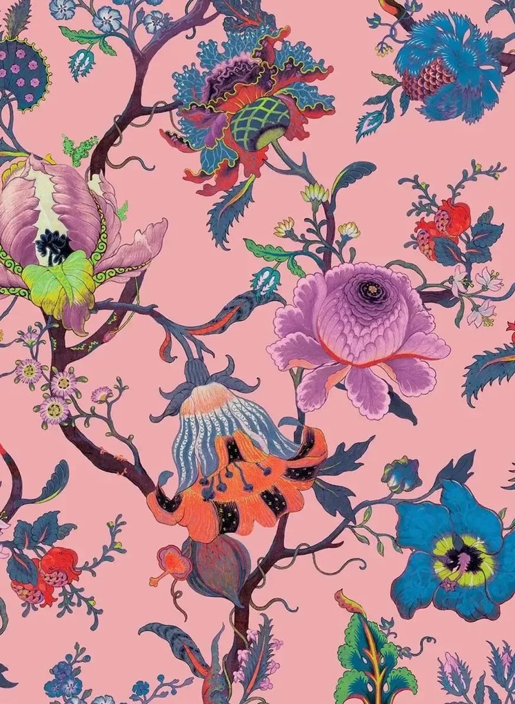 Tapete Artemis von House of Hackney - Amaranth Pink