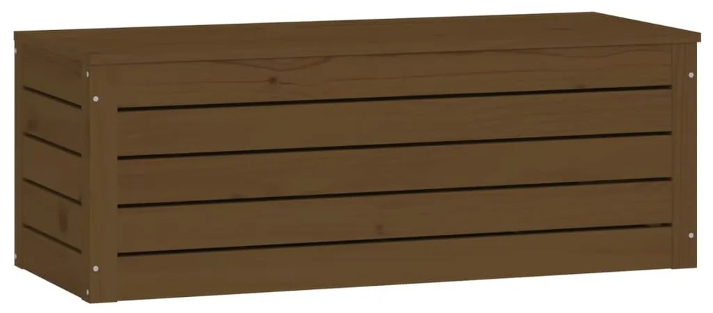 Contenitore portaoggetti miele 89x36,5x33cm legno massello pino