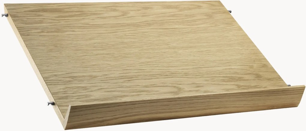 Ripiano portariviste String System, larg. 58 x prof. 30 cm