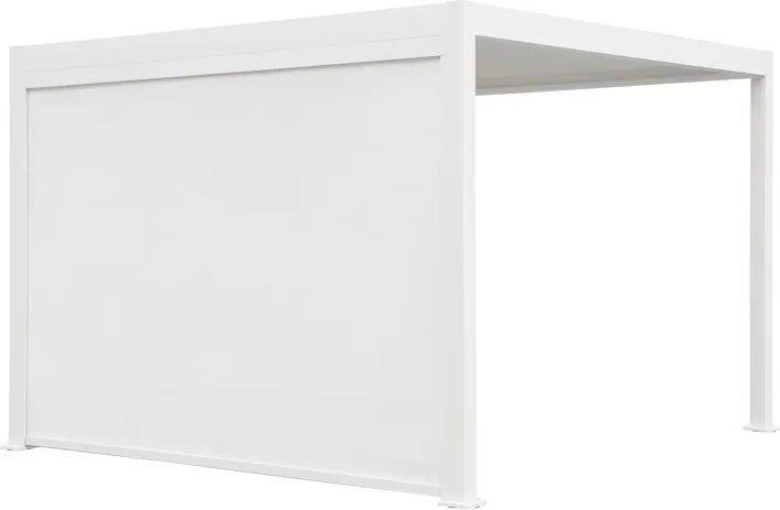 Tenda per pergola NATERIAL in Textilene Astra lato 3,7 m bianco