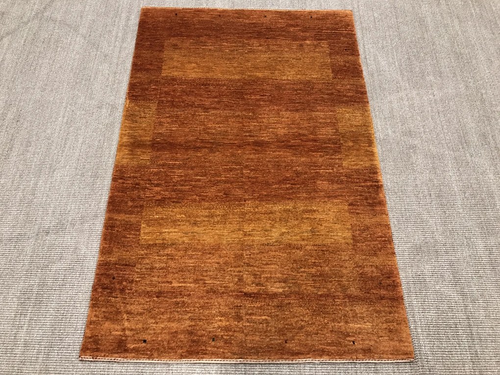 Loribaft Tappeto 100x160 Giallo (Iran) Annodato A Mano