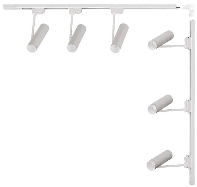 Zuma Line 3576 - Faretto per sistema a binario LISA 6xGU10/35W/230V bianco