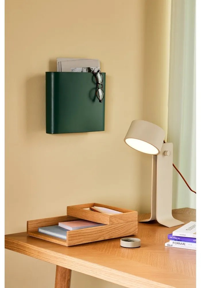 Lampada da tavolo beige (altezza 32 cm) Crea - Hübsch