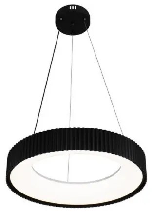 Lampadario dimmerabile a LED a sospensione su cavo, 75 W/230 V, 3000-6500 K, Ø 49 cm + telecomando
