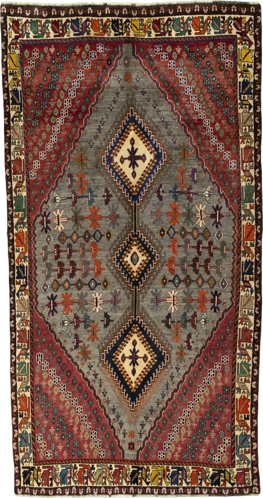 Gabbeh Tappeto persiano 160x300 (Iran) Annodato A Mano