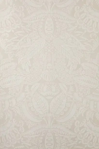 Farrow & Ball Carta da parati Orangerie - Light Gray/ White Tie