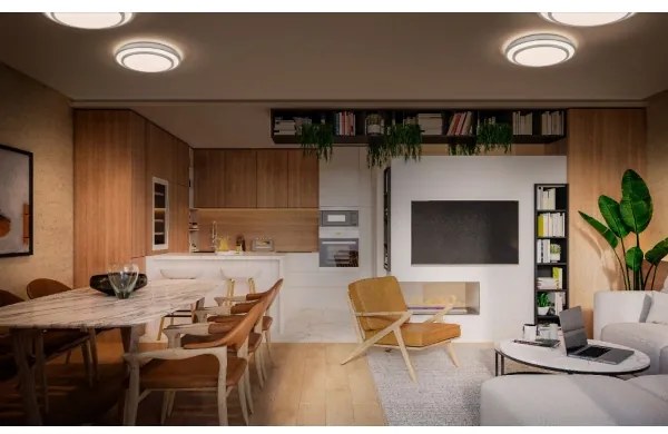 Osram - Plafoniera LED ORBIS BERLIN LED/16W/230V Ø 29,3 cm, argento